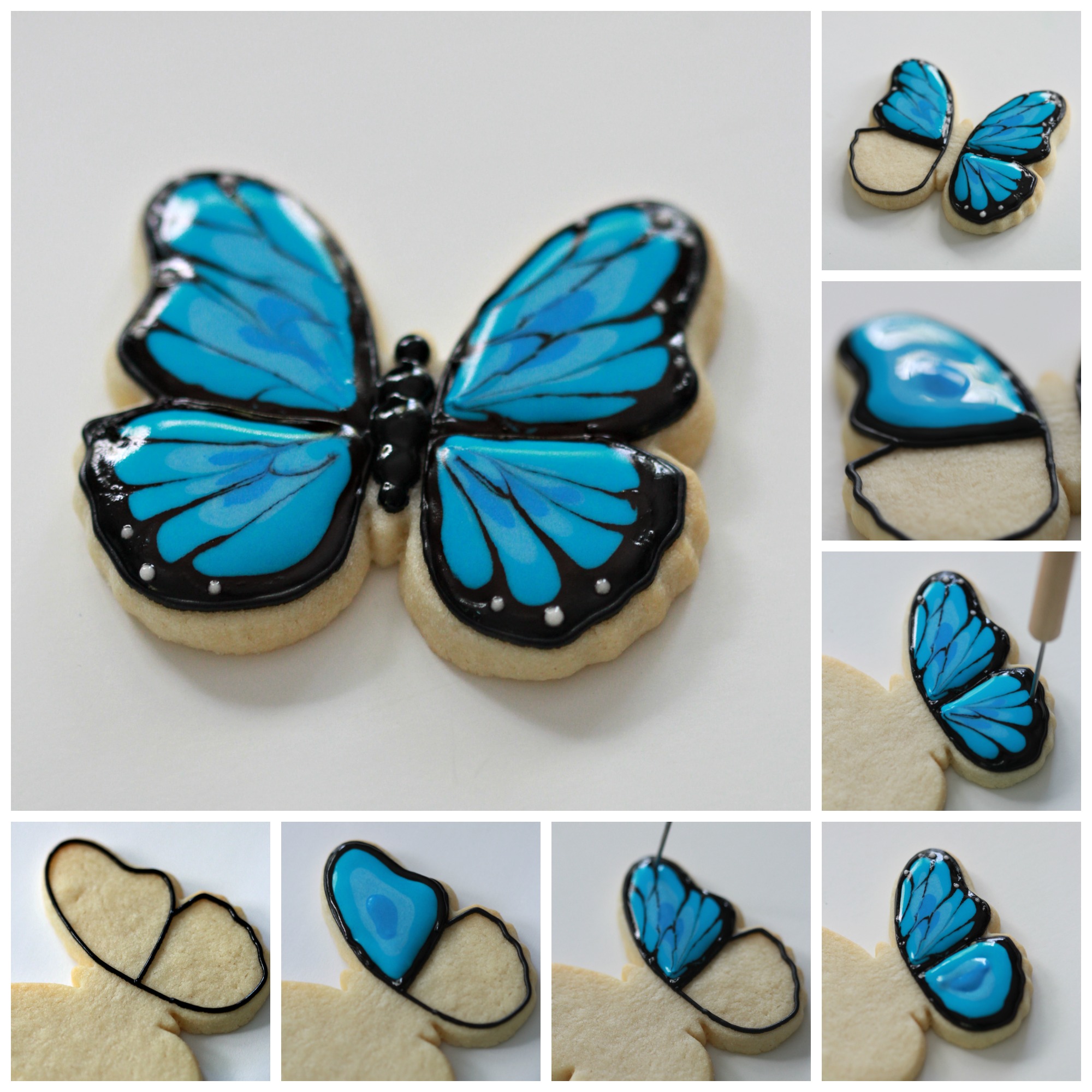 {Video} How to Decorate Butterfly Cookies Sweetopia