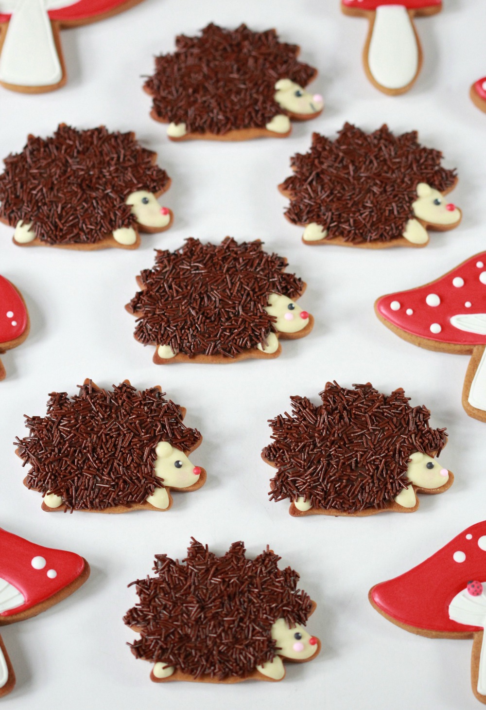 (Video) How to Decorate Hedgehog Cookies Sweetopia