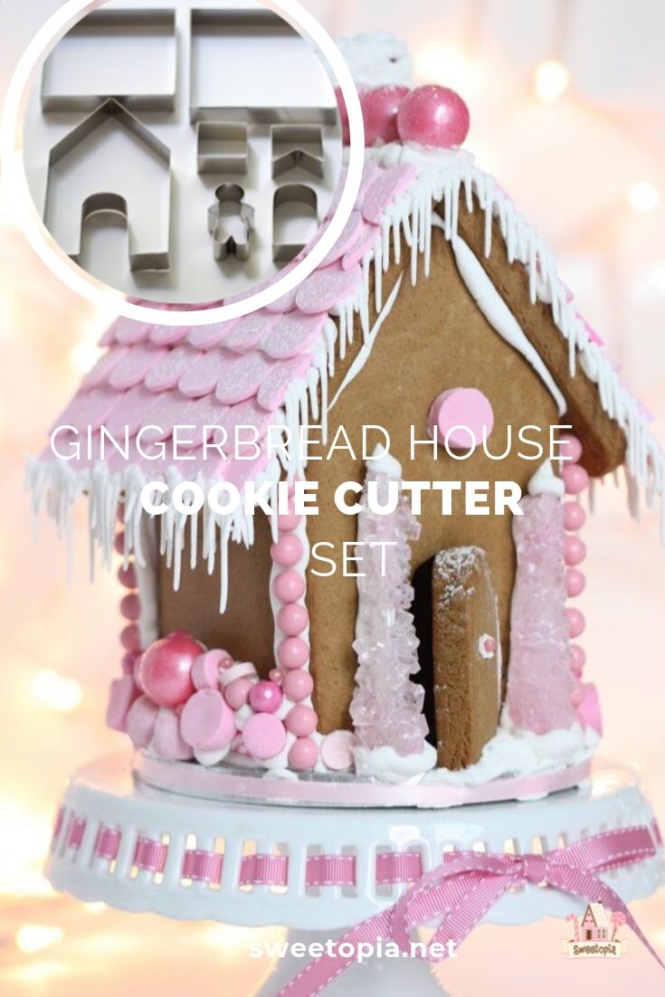 Gingerbread House Cookie Cutter Set Sweetopia