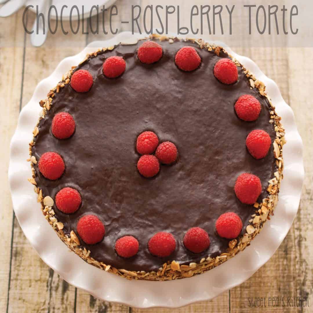 Raspberry Chocolate Cake Torte Recipe Sweet Pea's Kitchen