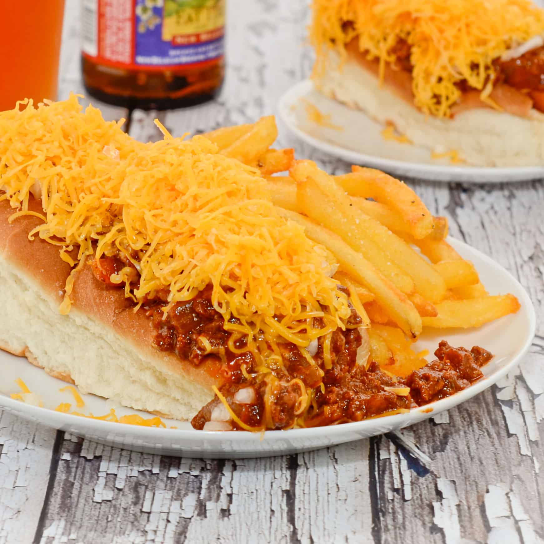 Skyline Cheese Coney {Cincinnati Chili} Sweet Pea's Kitchen