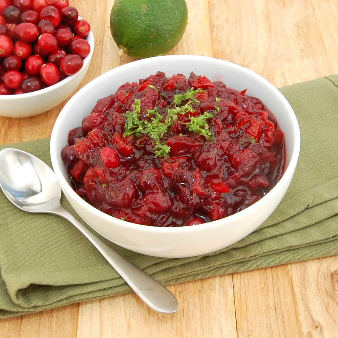 Spicy Cranberry Chutney Sweet Pea's Kitchen