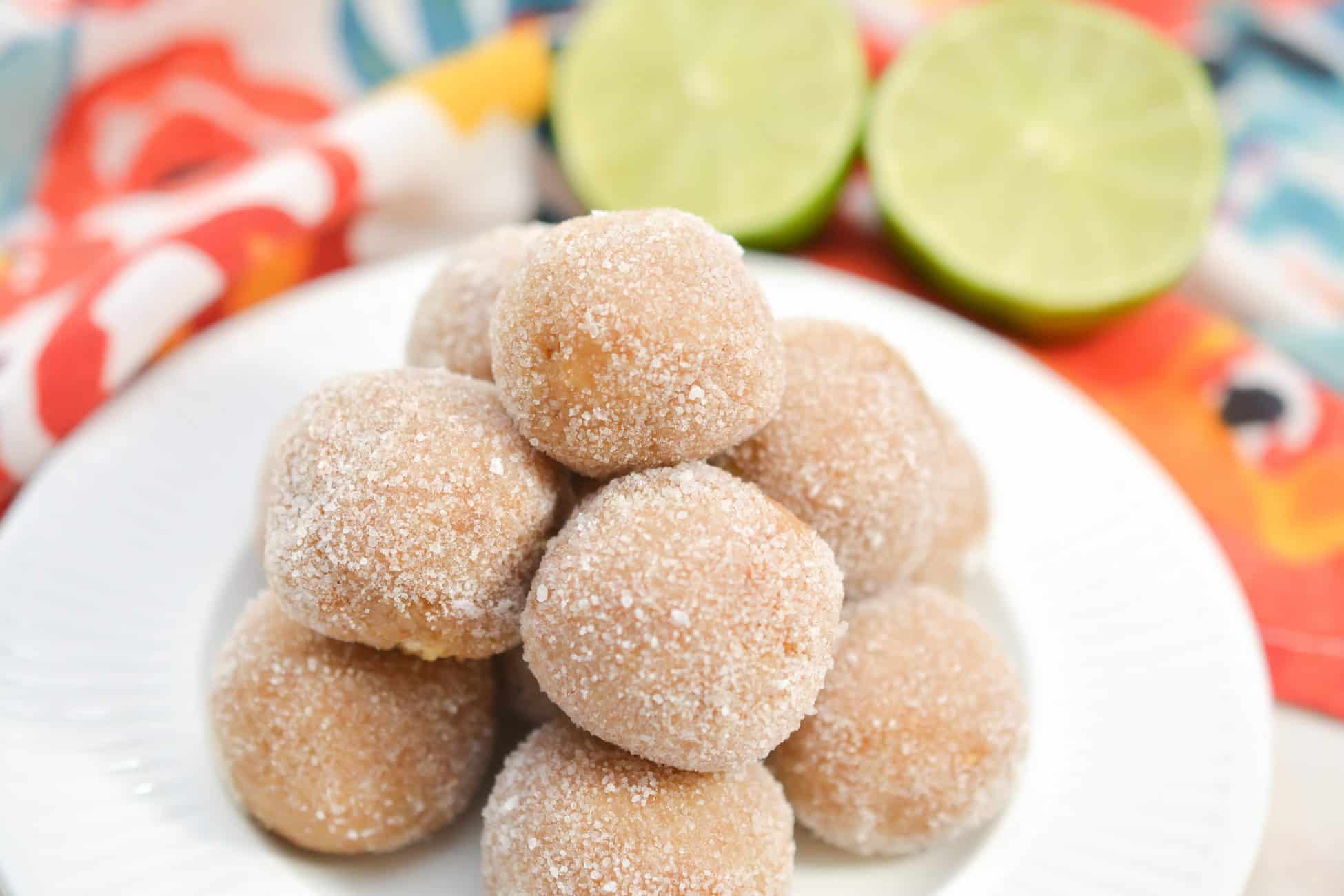 Tequila Margarita Balls Sweet Pea's Kitchen