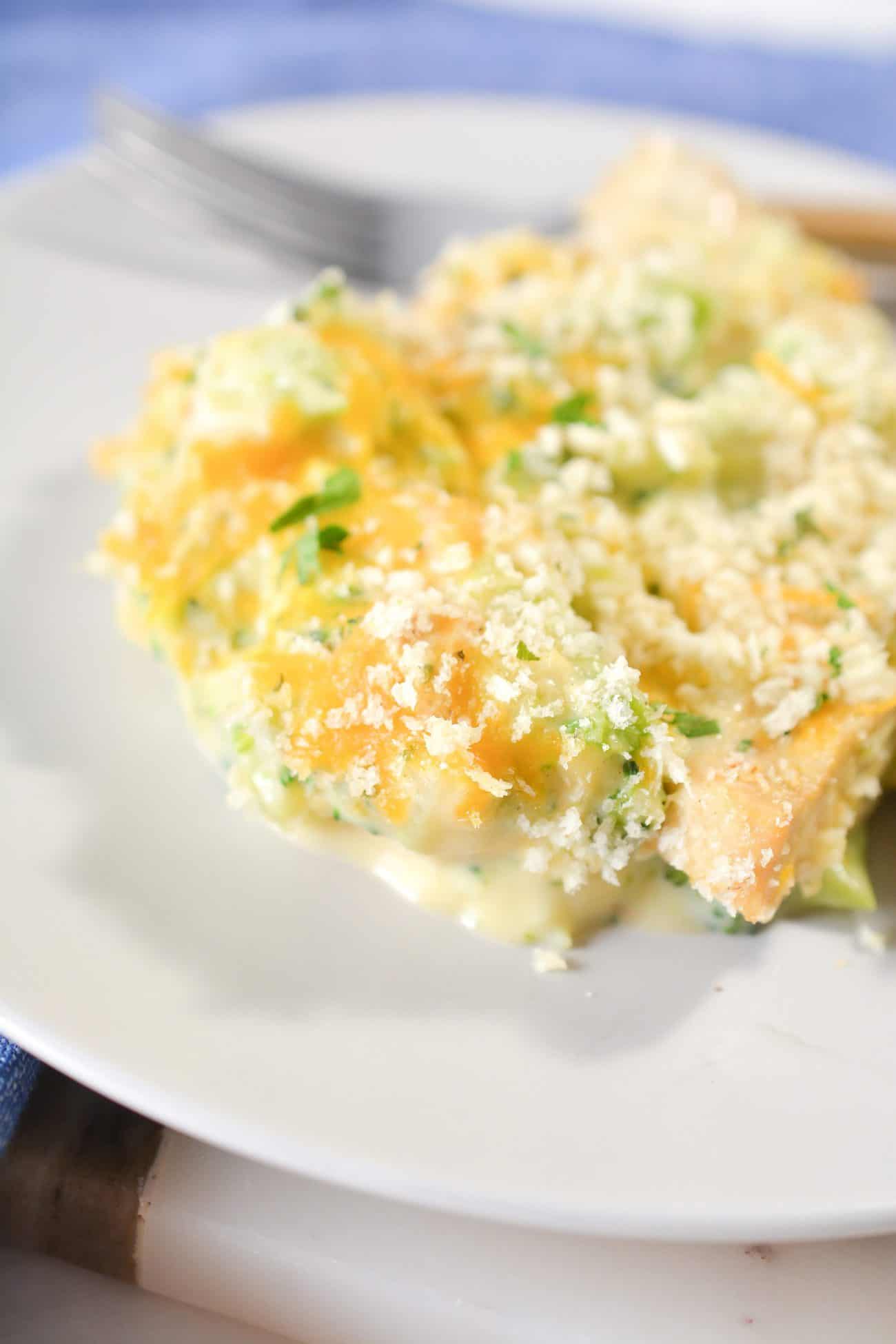 Skinny Chicken Broccoli Casserole Sweet Pea's Kitchen