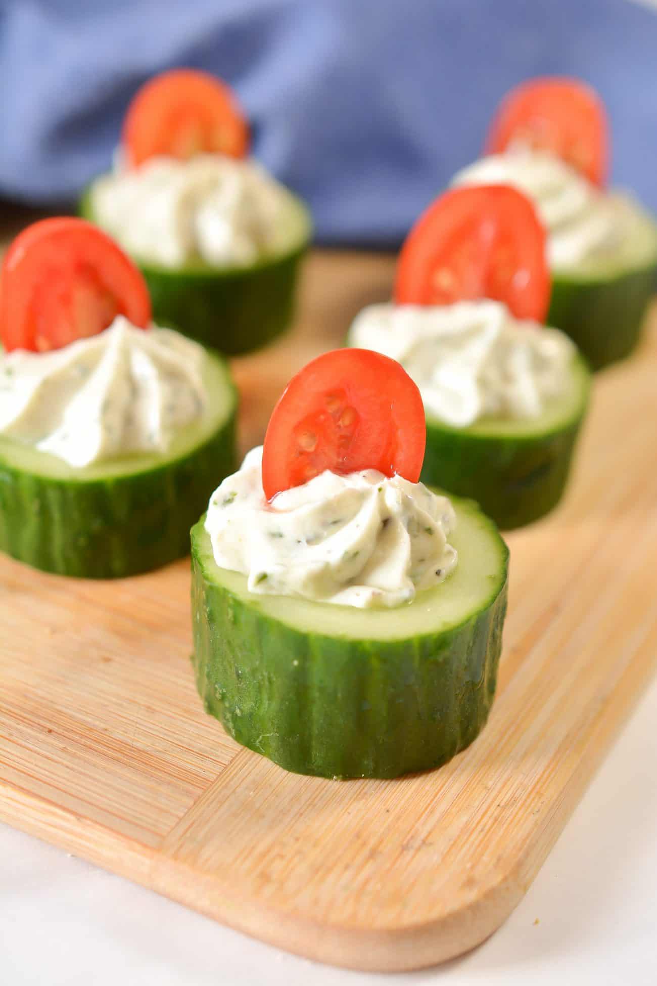 Cucumber Bites Sweet Pea's Kitchen