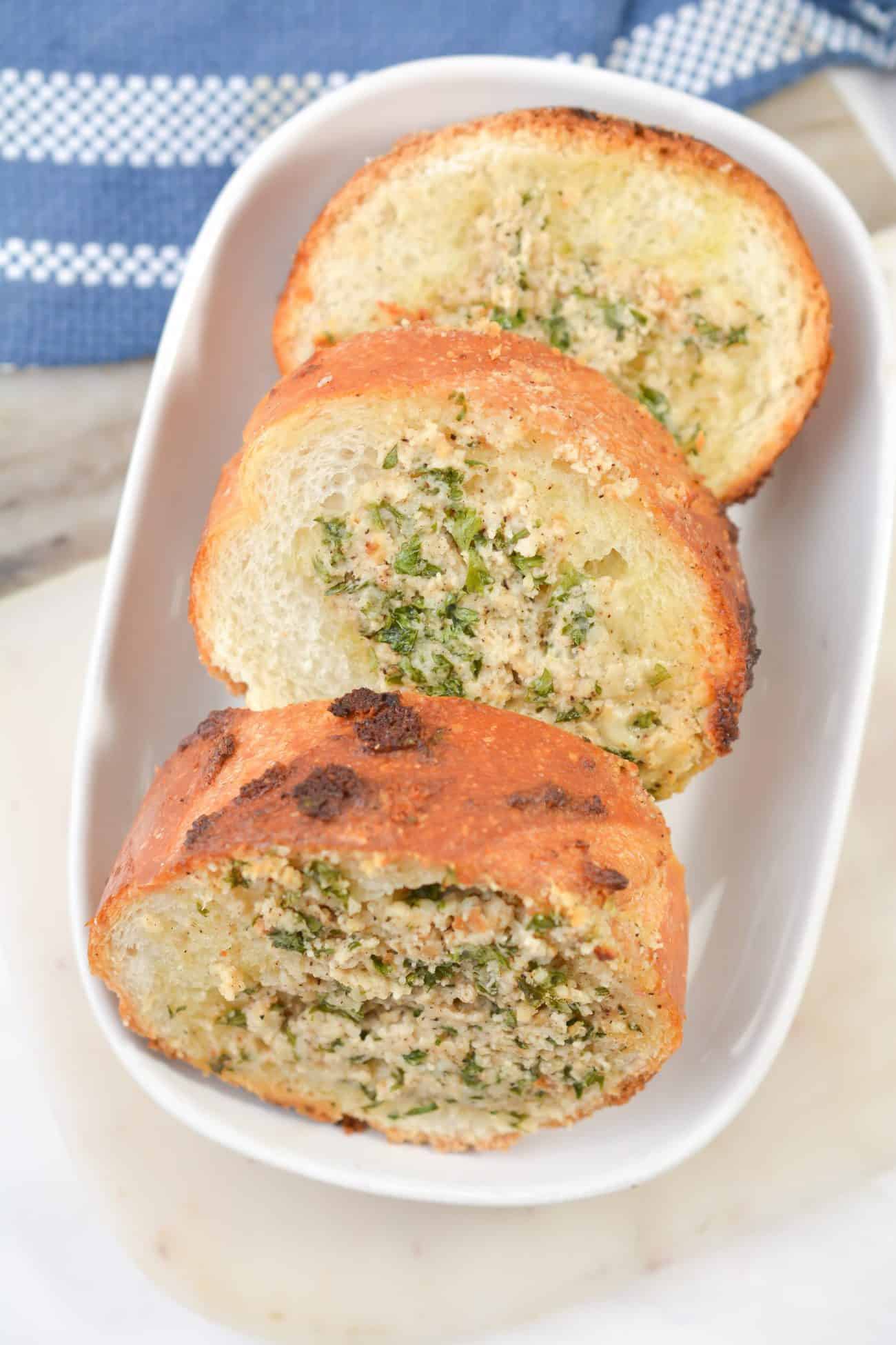 Stuffed garlic bread Sweet Pea's Kitchen