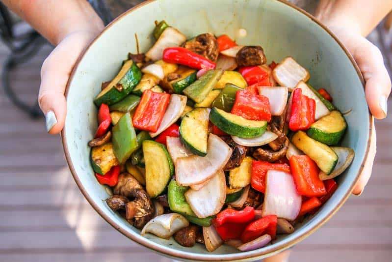 Balsamic Grilled Vegetables Recipe Sweetphi