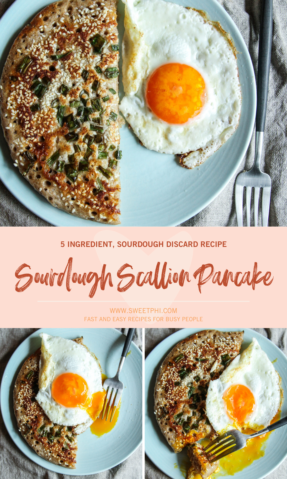 Sourdough Scallion Pancake Recipe Sweetphi