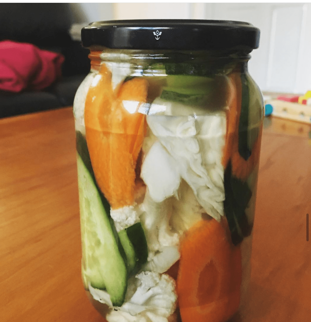 Quick Pickled Asian Vegetables Sweetphi
