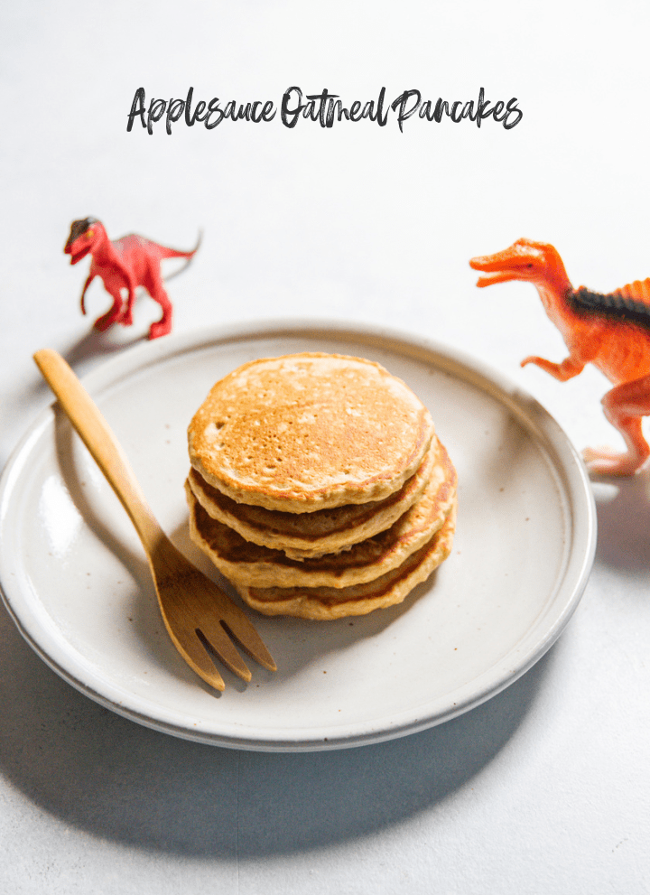 Applesauce Oatmeal Pancakes Sweetphi