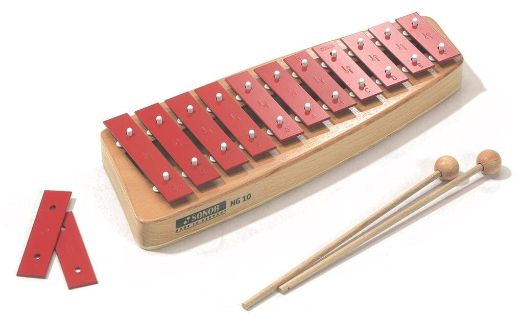 NG10 Sonor Soprano Glockenspiel Sweet Pipes