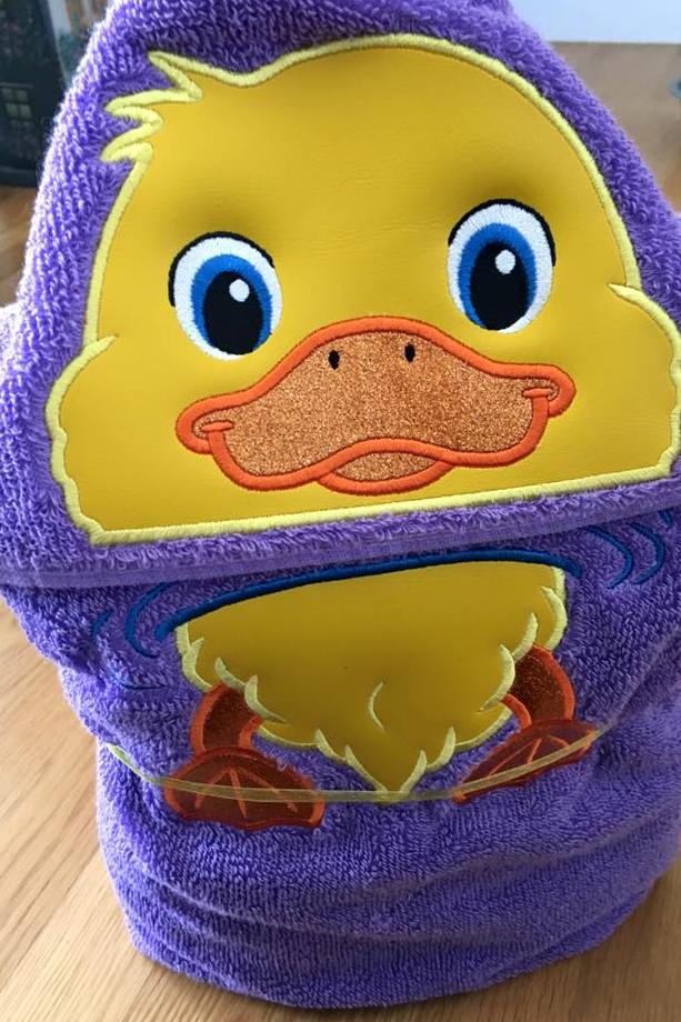 Duck Hooded Towel, Hooded Towels, Hood Towels, Sweet Princess Bowtique