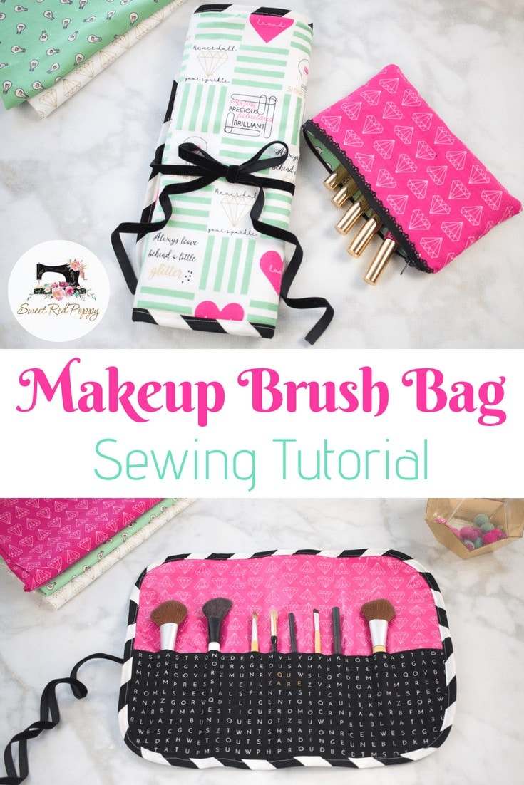 Makeup Brush Bag Tutorial Saubhaya Makeup