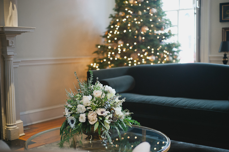 Event Flowers Christmas Party Decor in Alexandria, VA Sweet Root Village Blog