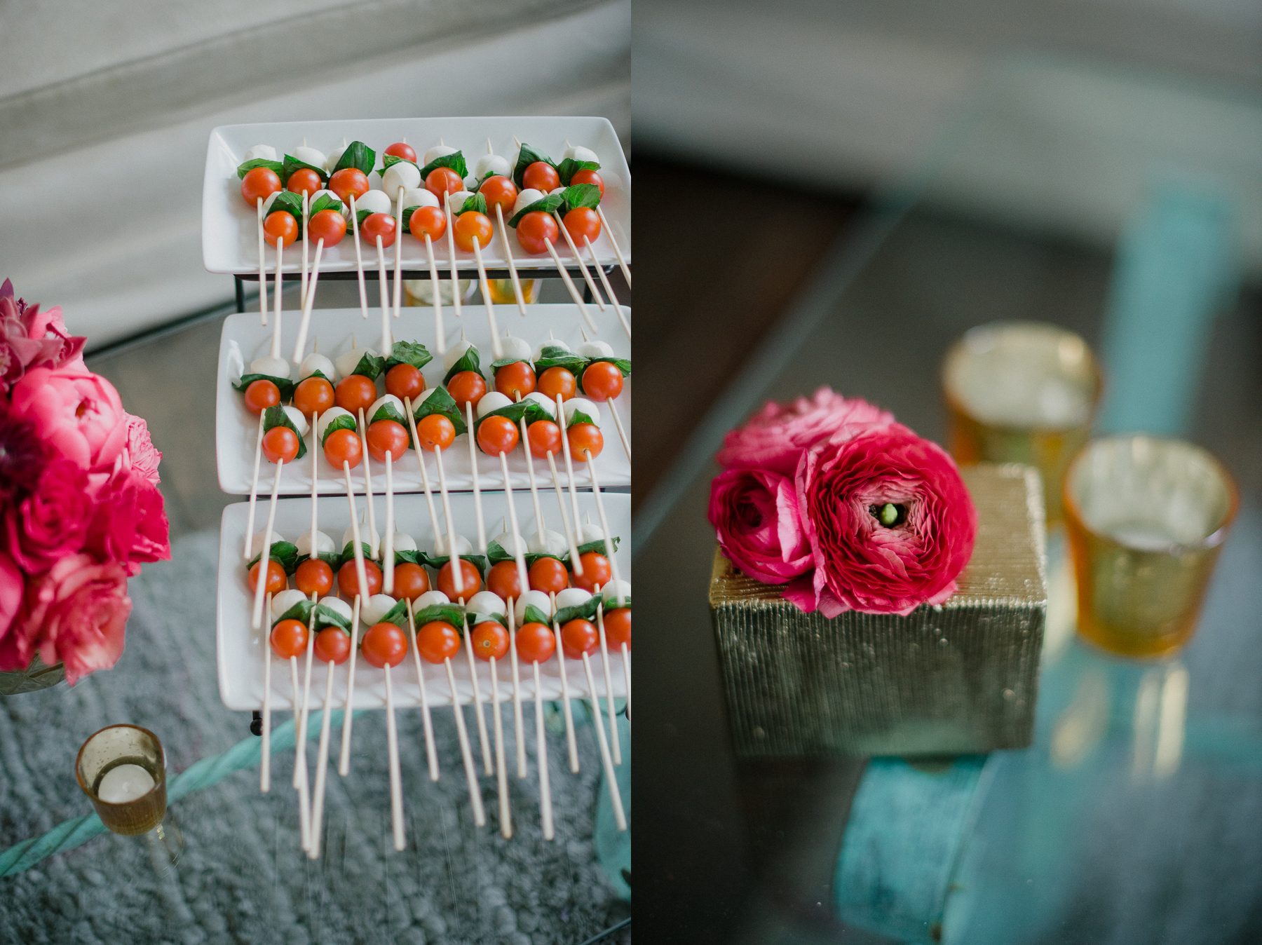 Event Flowers Happy Hour Bridal Shower in Old Town Alexandria Sweet