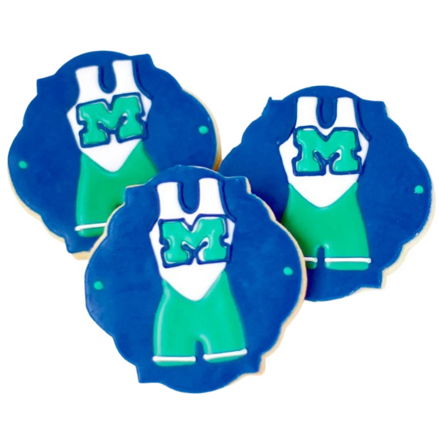 Wrestling Singlet Cookies Sweet Sanctions