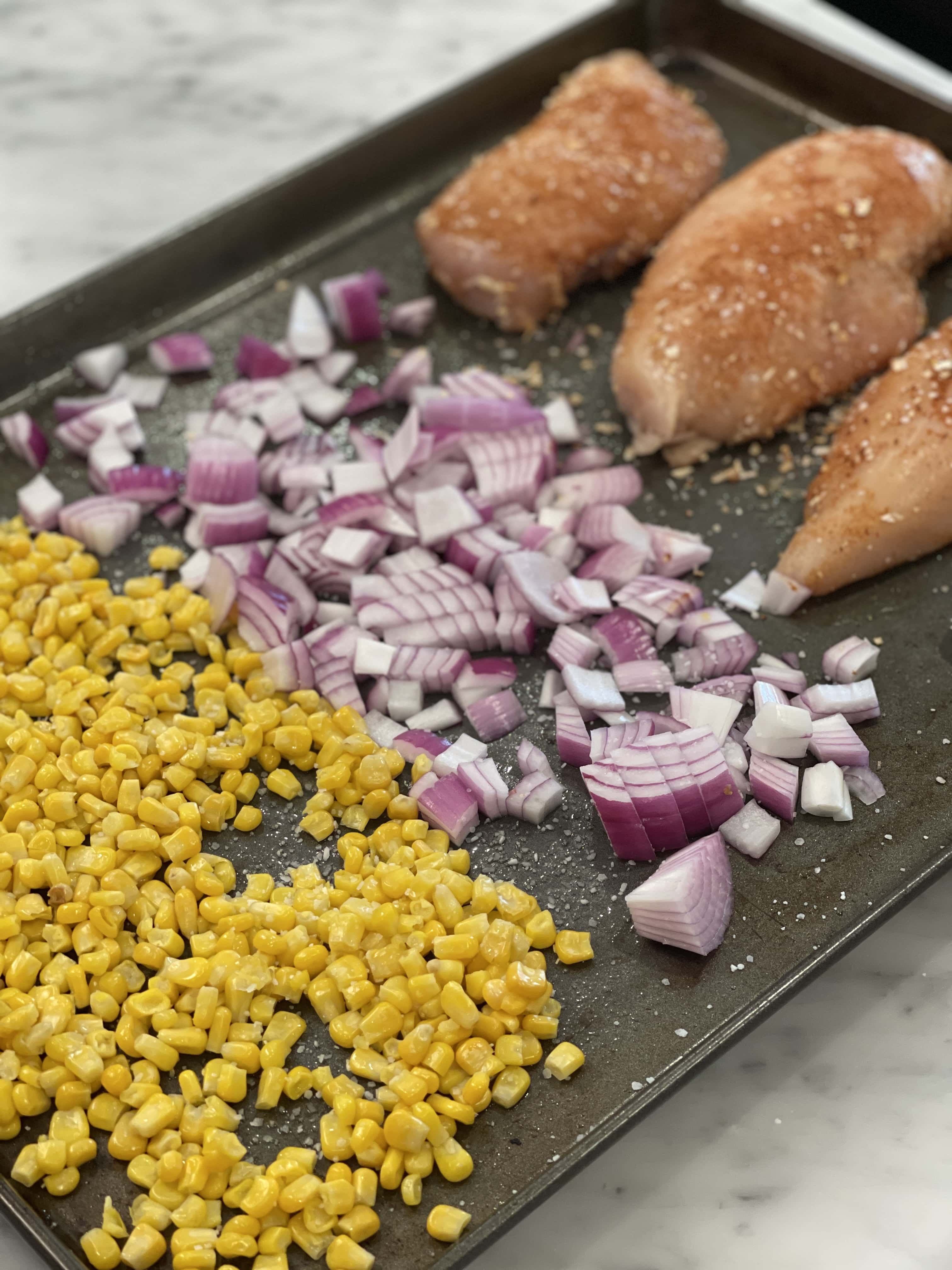 Barbeque Chicken Salad Sweet Savory and Steph