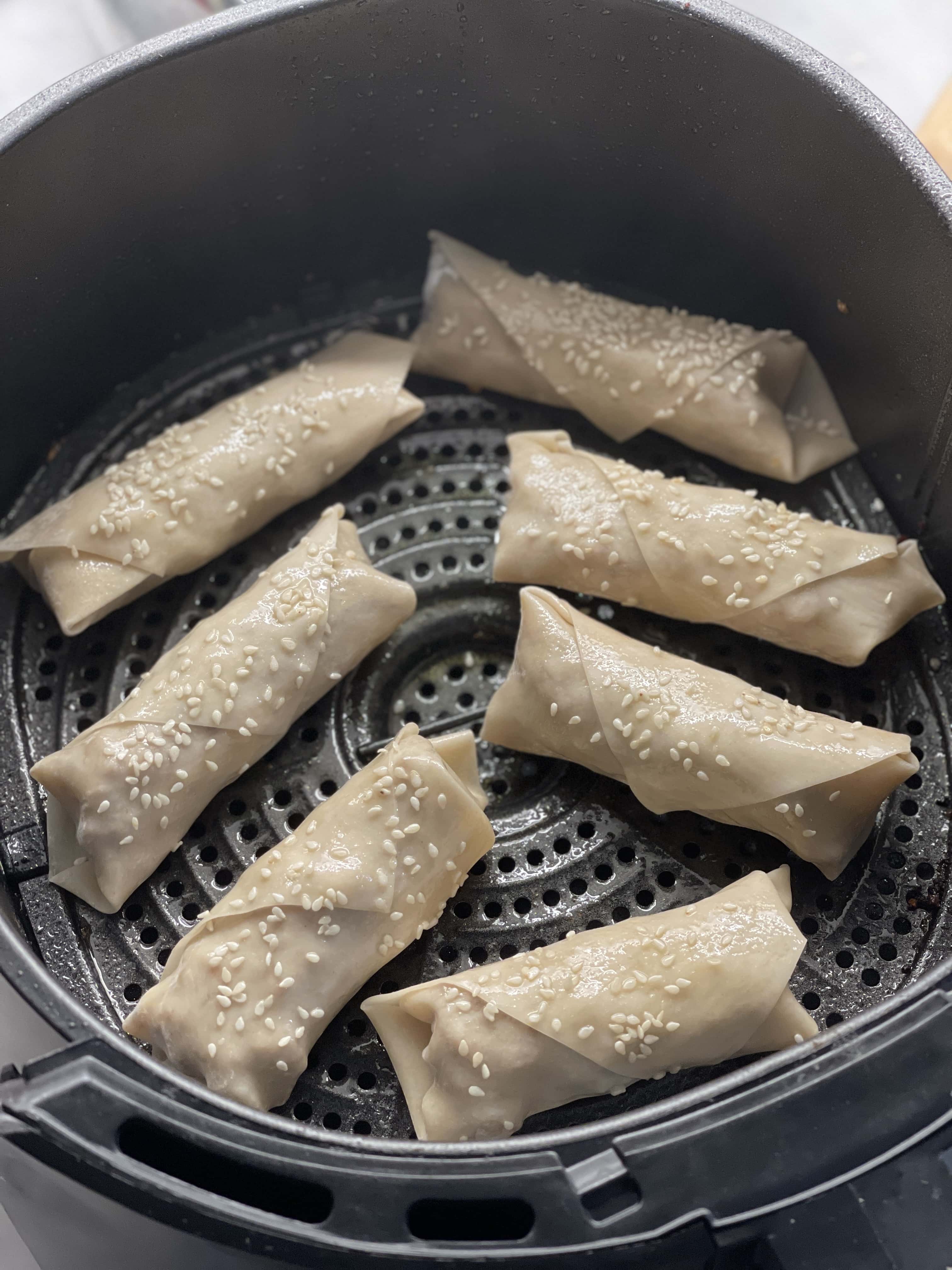 Air Fried Pork Egg Rolls Sweet Savory and Steph