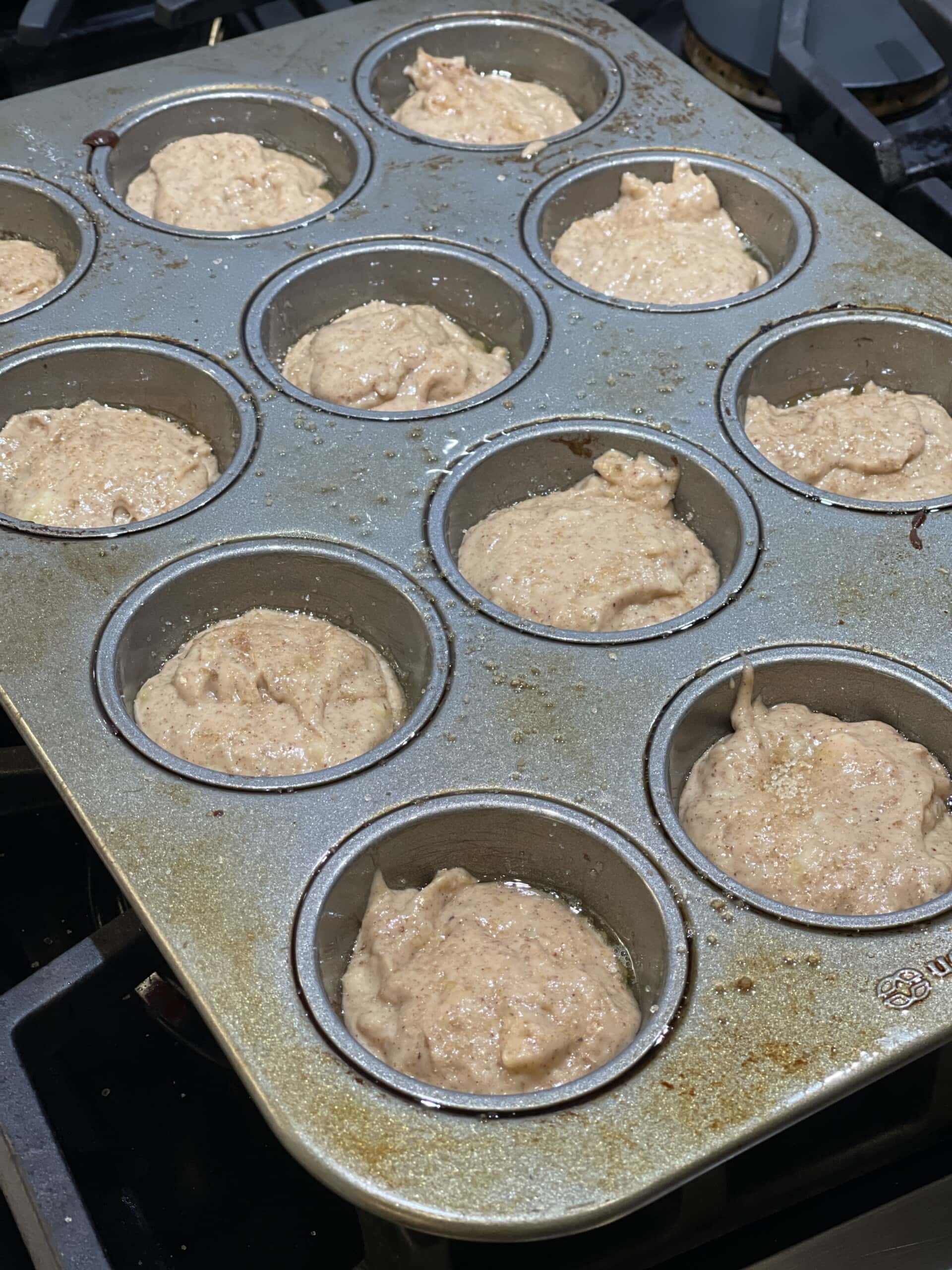 Healthy Banana Almond Butter Muffins Sweet Savory and Steph