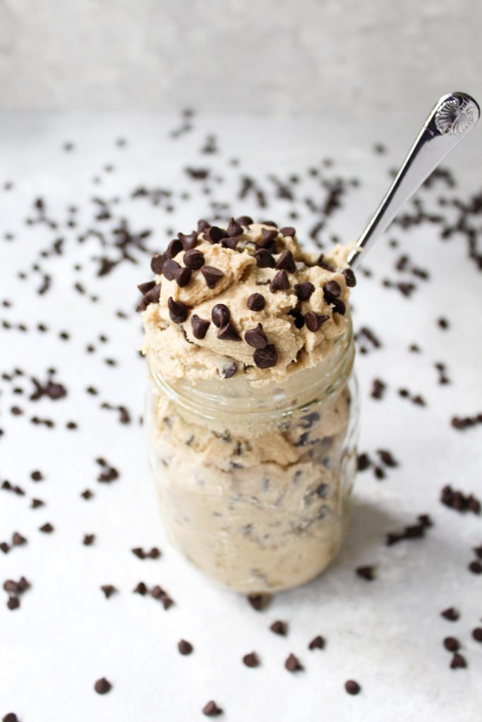 Edible Chocolate Chip Cookie Dough Sweets by Elise