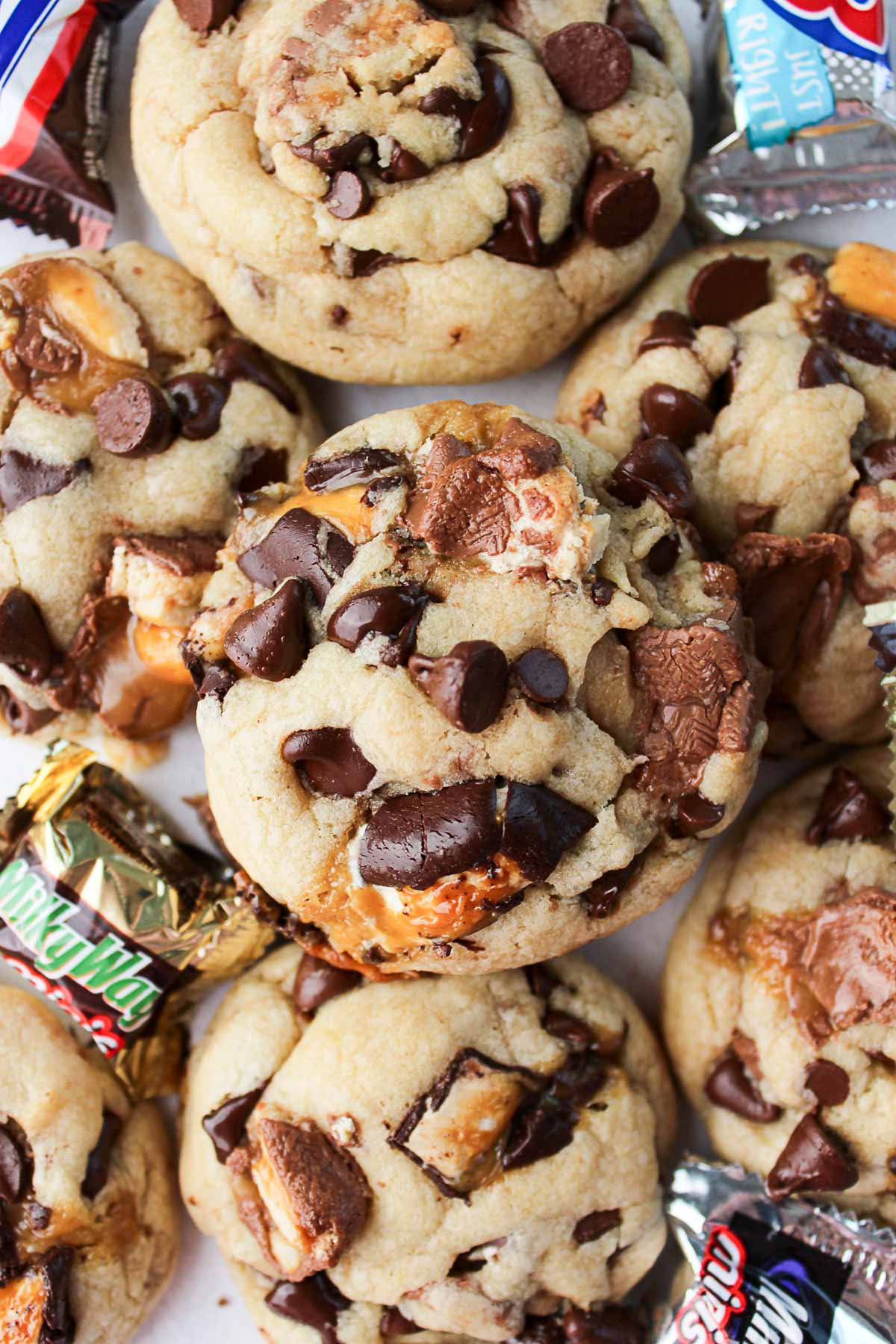 Candy Bar Cookies Sweets by Elise