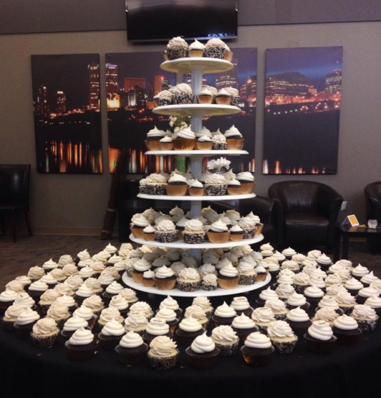 Corporate Dessert Delivery, branding and marketing desserts