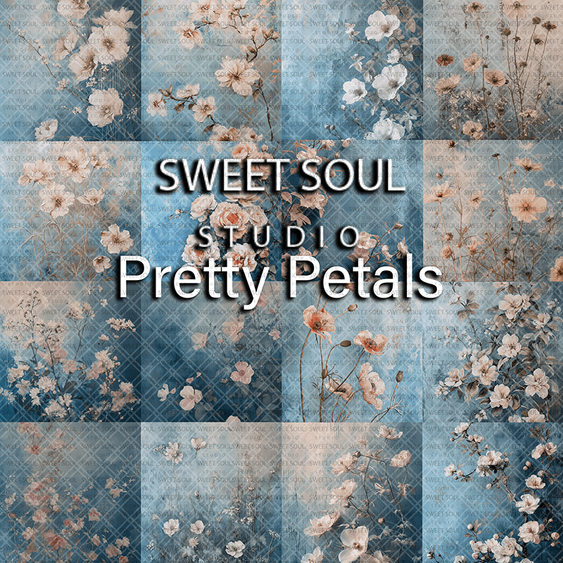 Pretty Petals Textures Sweet Soul Studio's