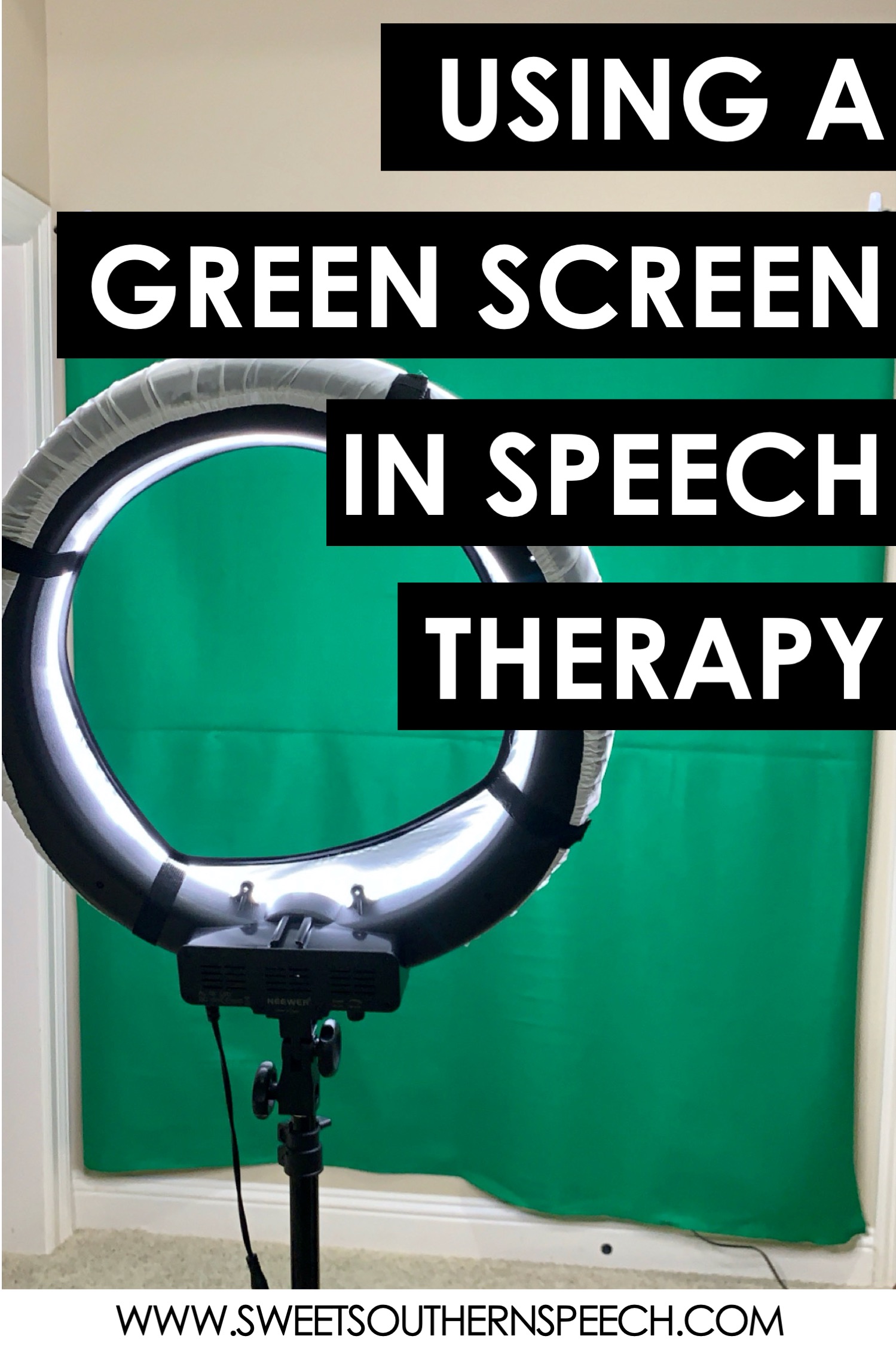 Using A Green Screen In Speech Therapy Sweet Southern Speech