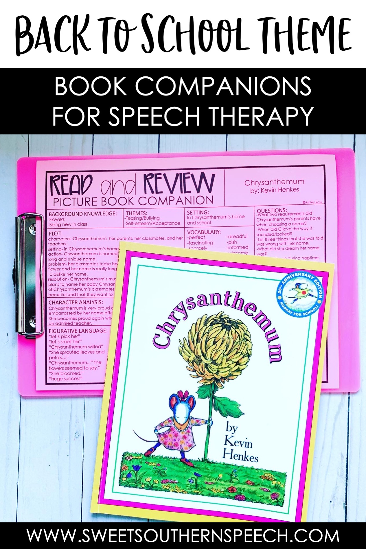 Chrysanthemum Book Characters