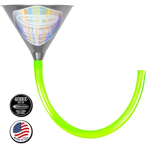 One Hose Beer Bong Funnel by Head Rush Sweet Southern Trading