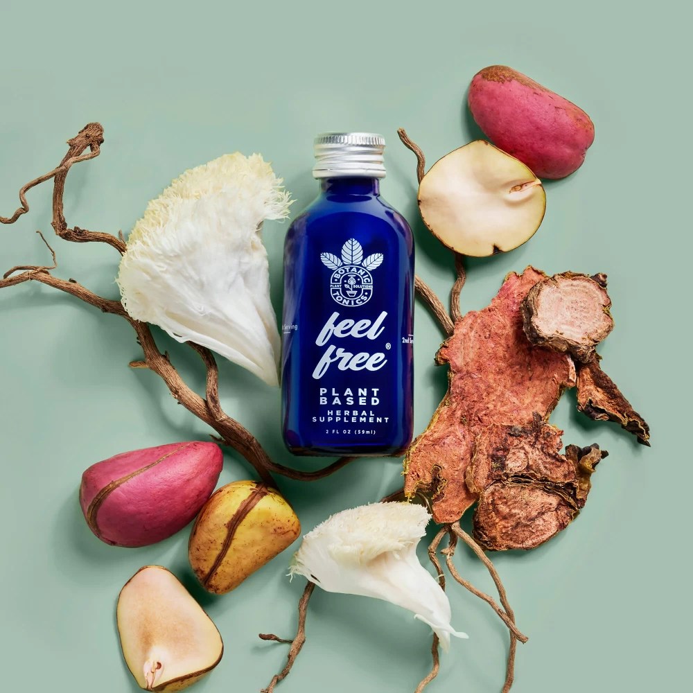 Botanic Tonics Feel Free Wellness Tonic PlantBased Beverage Sweet