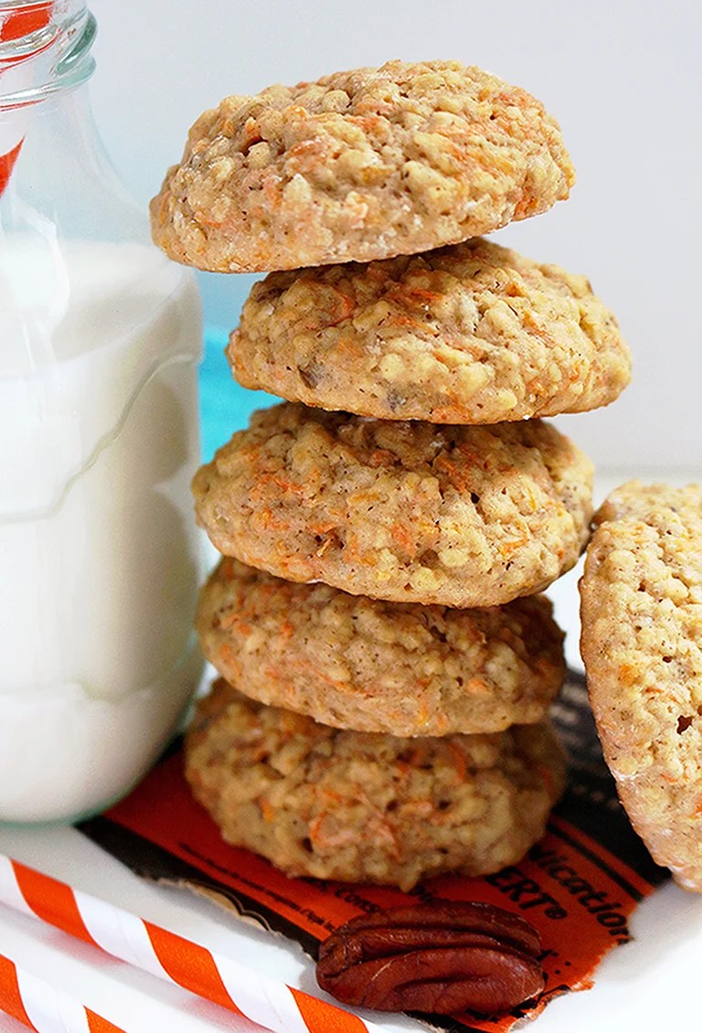 Carrot Oatmeal Cookies Sweet Spicy Kitchen