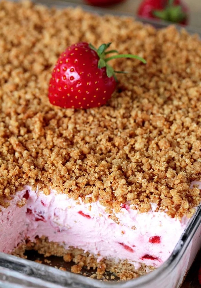 Easy Frozen Strawberry Dessert Refreshing, Creamy Frozen Dessert