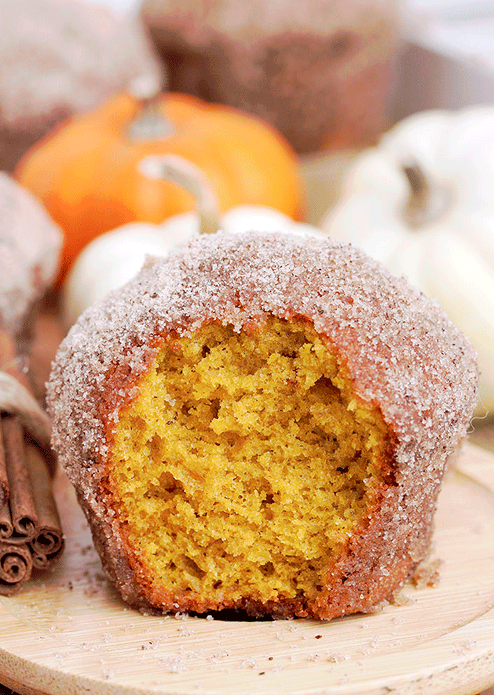 Cinnamon Sugar Pumpkin Muffins Easy Fall Recipe For All Pumpkin Fans