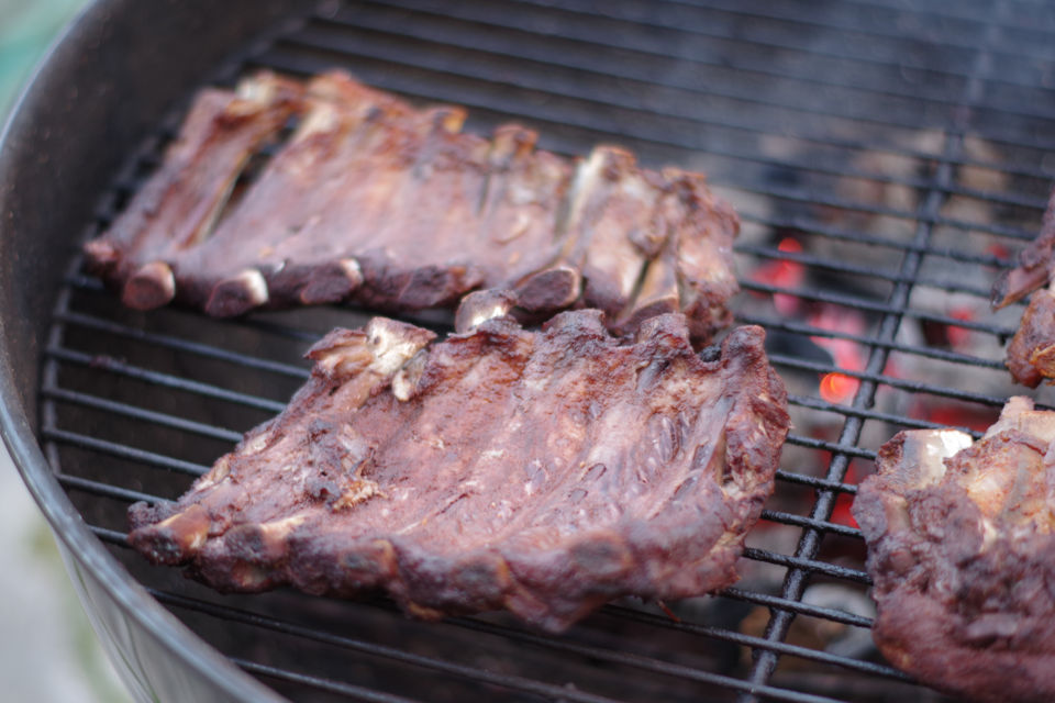 Smoked Baby Back Pork Ribs with Homemade Barbecue Sauce Sweet Thought