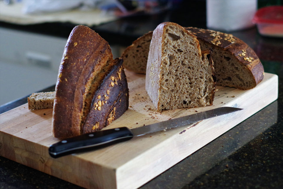 Multigrain Sourdough Bread Sweet Thought