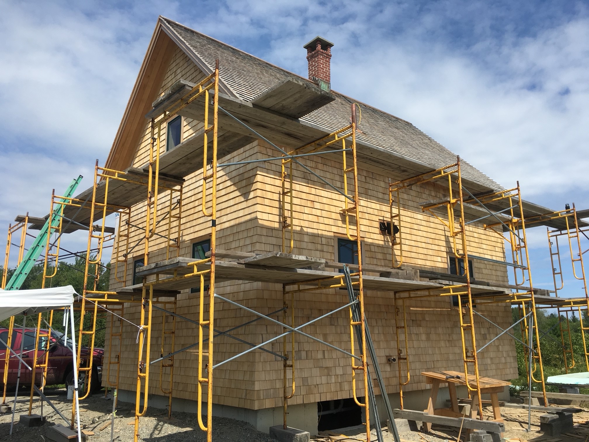 18×24 Timber Frame 864 SqFt with 2nd Floor Sweet Timber Frames