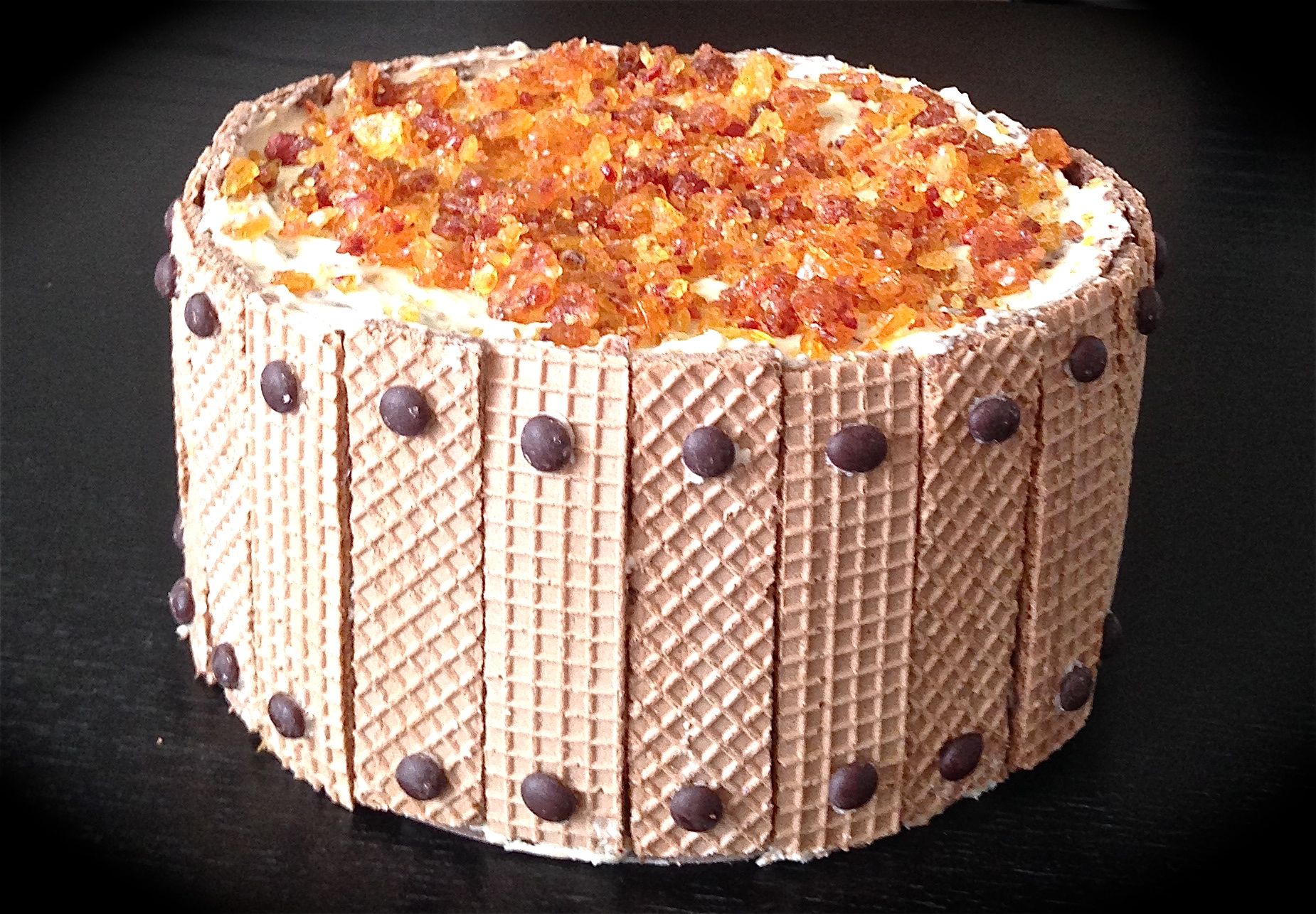 Chocolate Bacon Cake with Maple Frosting Sweet Tooth Experiments