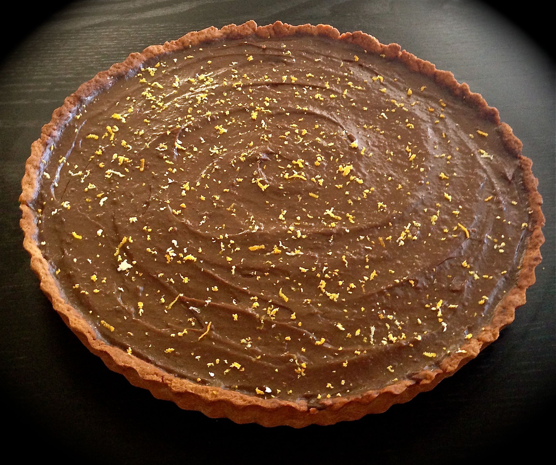 Avocado Chocolate and Orange Mousse Tart Sweet Tooth Experiments