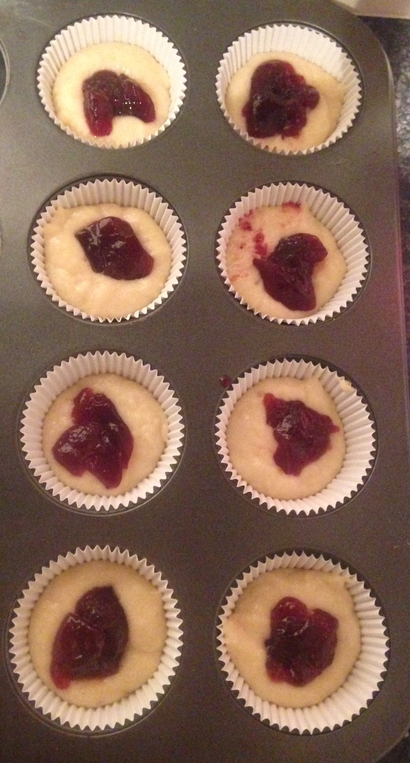 Jam Doughnut Cupcakes Sweet Tooth Experiments