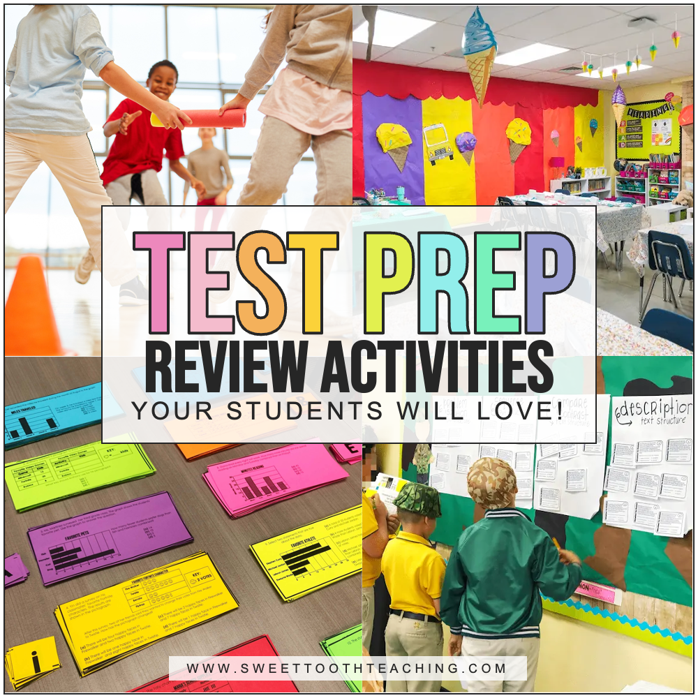12 Fun Test Review Ideas & Activities Sweet Tooth Teaching