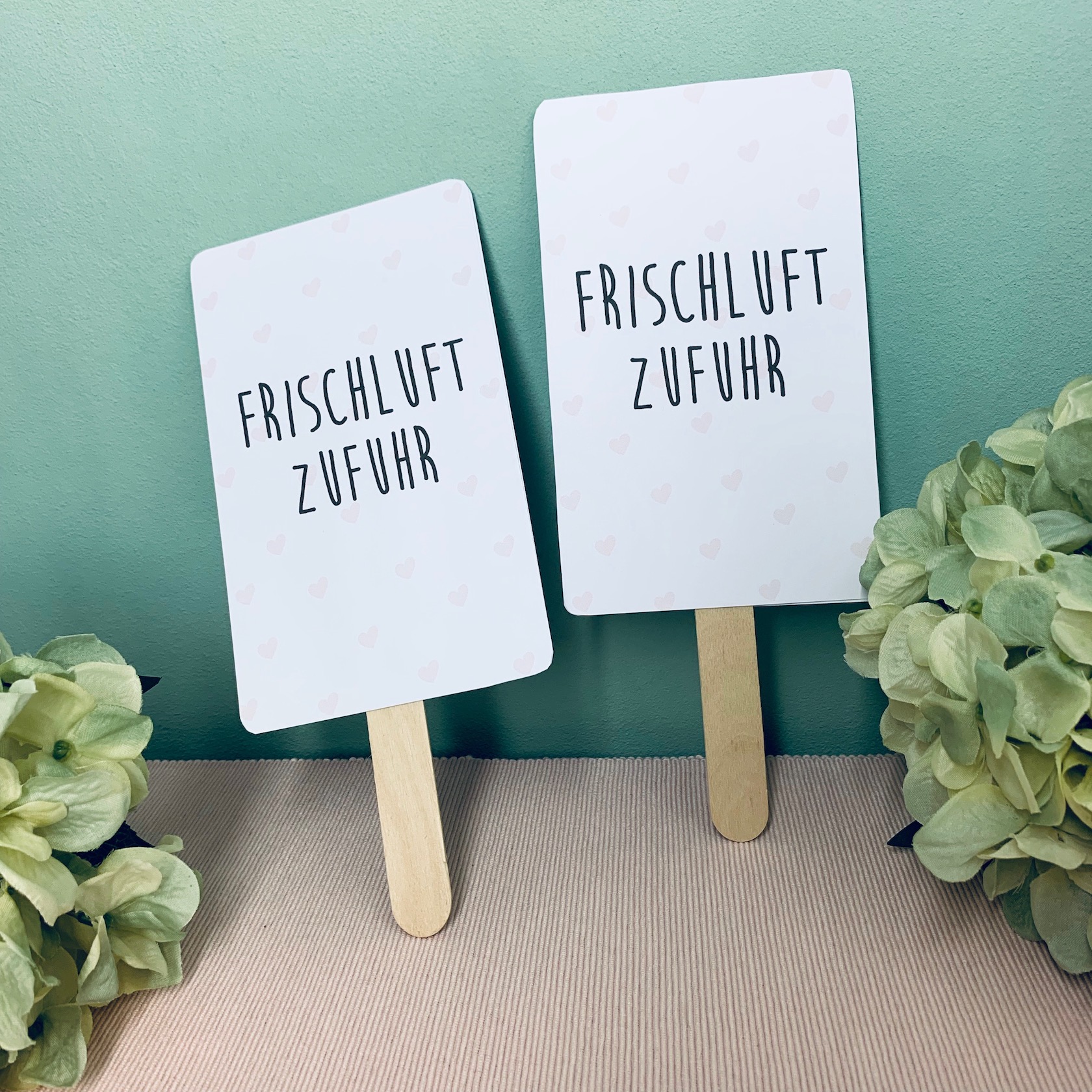 Handfächer Frischluftzufuhr für die Hochzeit Sweet Up Your Life