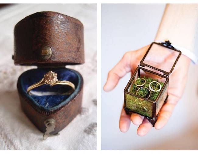 Unique Engagement Ring Boxes Sweet Violet Bride