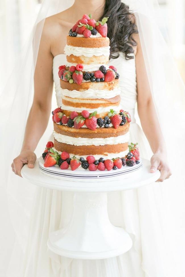Berry Wedding Cake Ideas