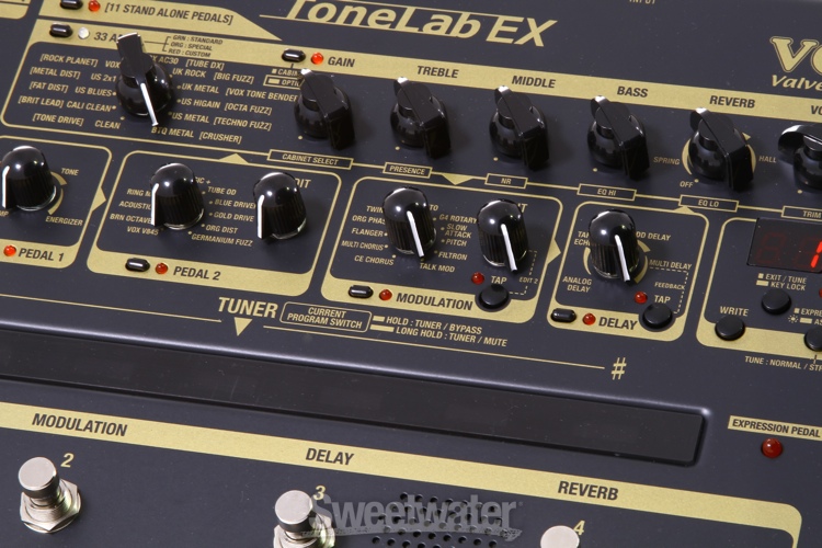 Vox ToneLab EX MultiFX Pedalboard