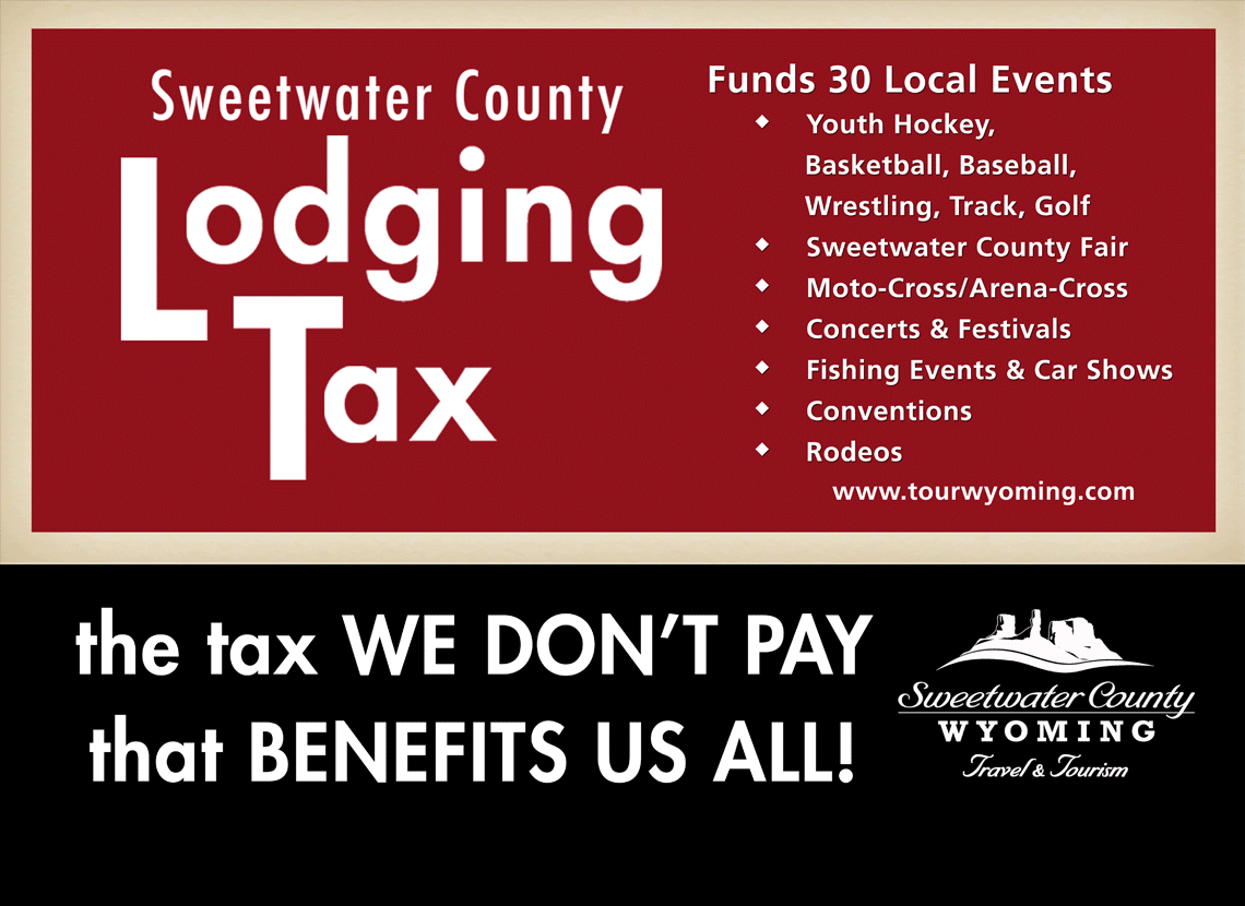 Vote YES on the Lodging Tax; the tax we DON'T PAY, that BENEFITS US ALL