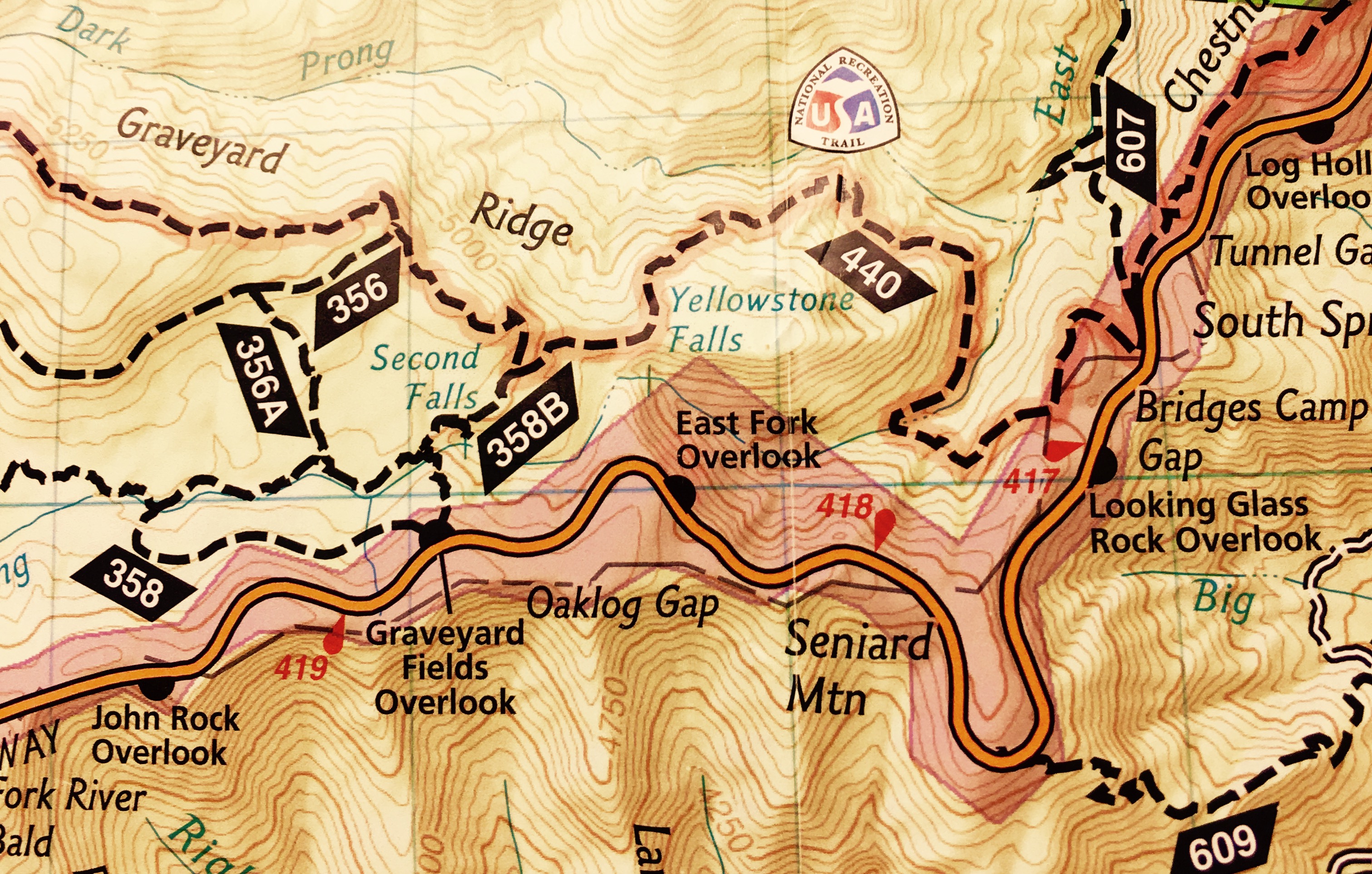 Graveyard Fields Trail Map Graveyard Fields – National Geographic – Sweetwilder