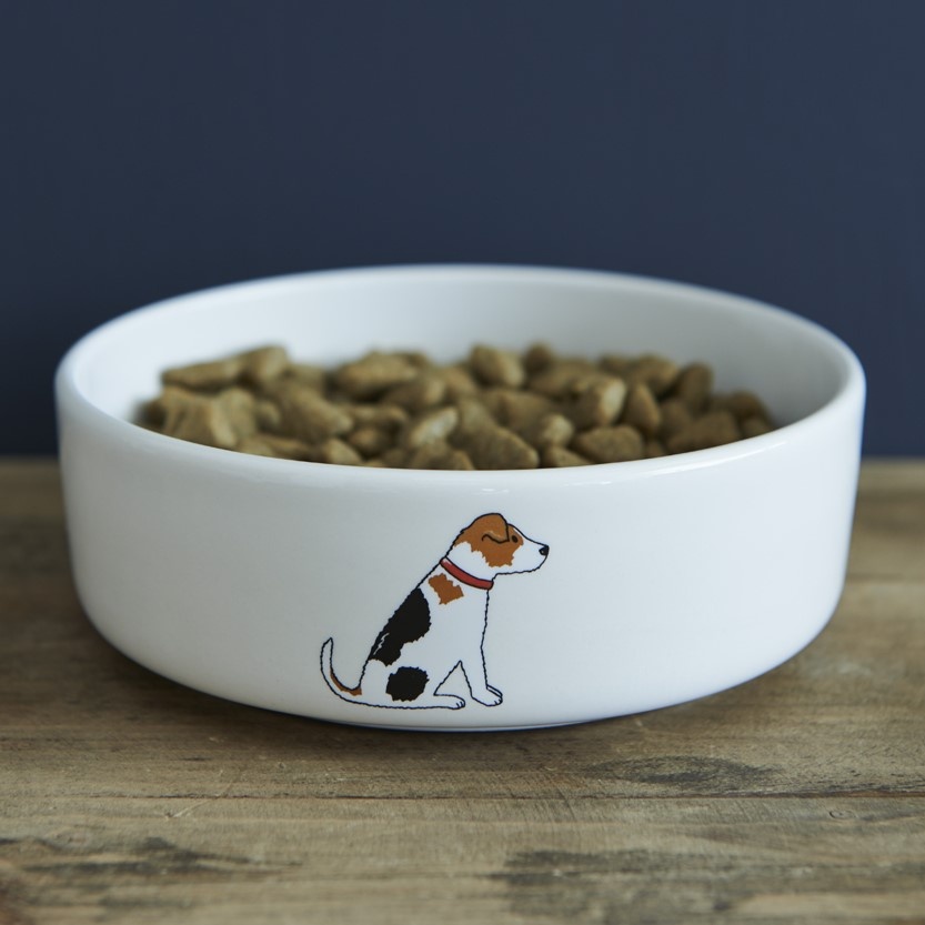 Jack Russell Dog Bowl £20.95 Mischievous Mutts Dog bowls Sweet