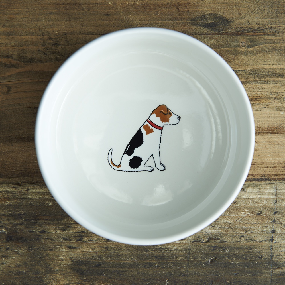 Jack Russell Dog Bowl £20.95 Mischievous Mutts Dog bowls Sweet
