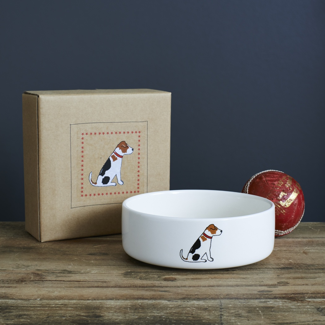 Jack Russell Dog Bowl £20.95 Mischievous Mutts Dog bowls Sweet